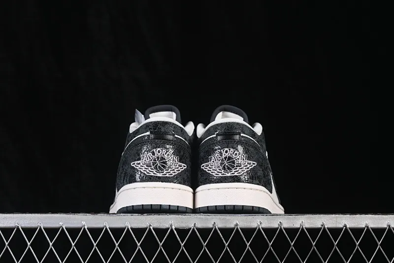 All categories Air Jordan Jordan series basketball shoes Air Jordan 1 Low Air Jordan 1 Low AJ1 Joe 1 burst pattern black and white low-top retro culture basketball shoes II0595-001